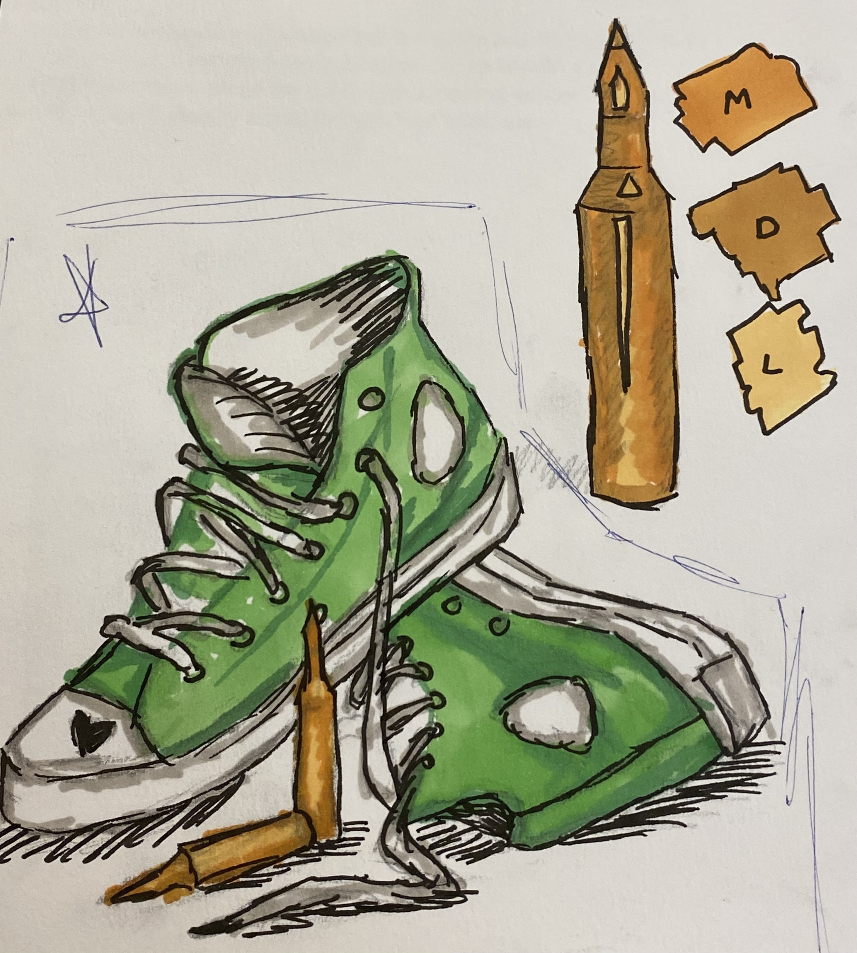 Shoes sketch